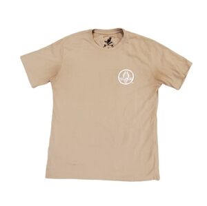Shelby Laguna Seca Raceway Men's‎ Tan Logo Short Sleeve T-shirt Medium